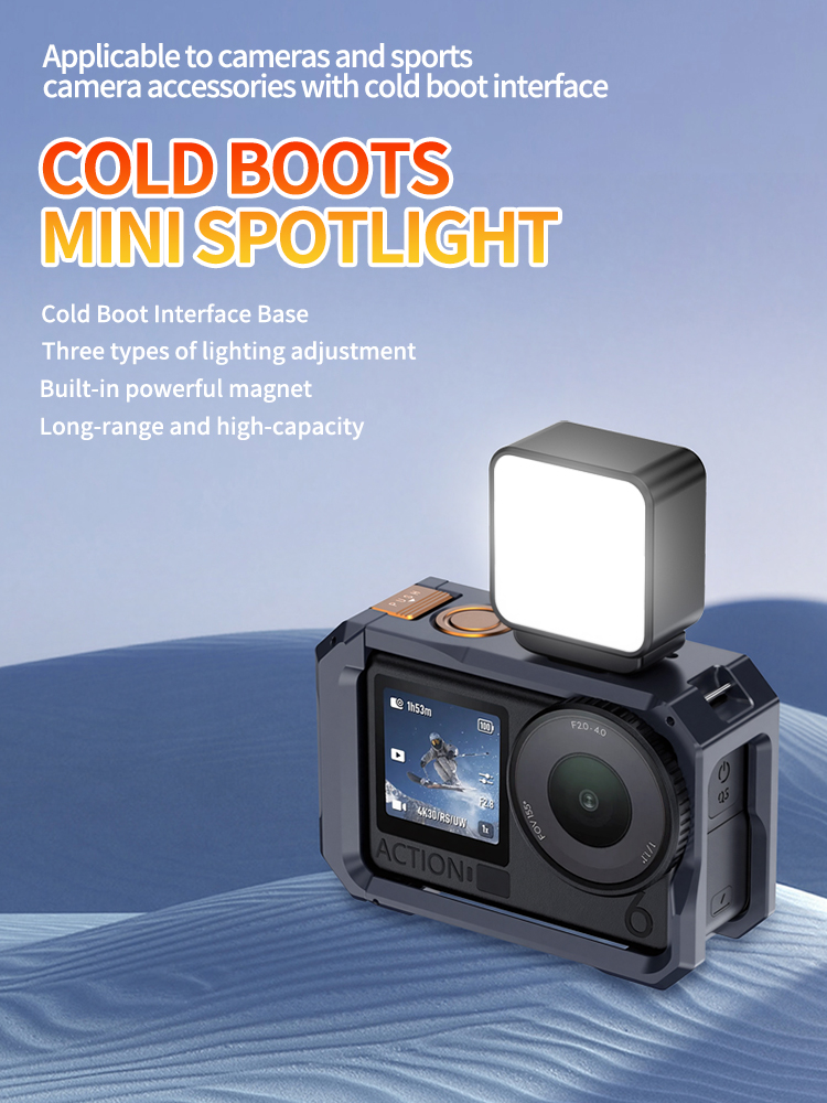 Photography Lighting Description - Mini Luce LED Magnetica per Video,