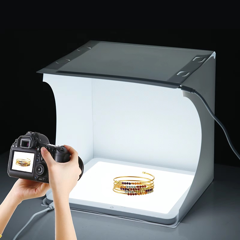 Photography Lighting Description - Softbox Portatile da 20cm per Fotografia,
