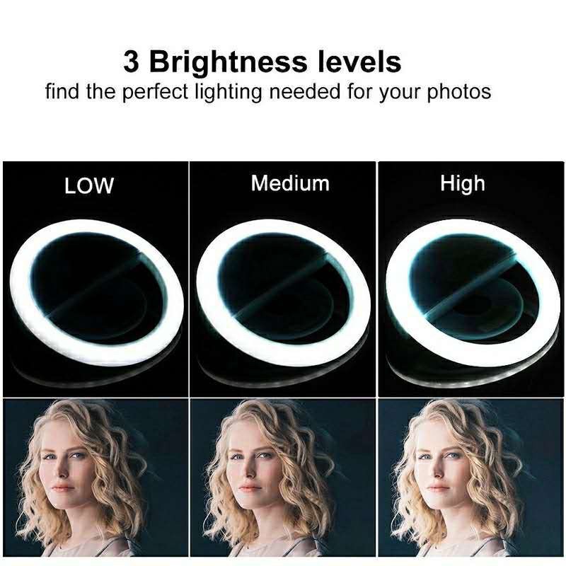 LED Selfie Ring Light 3 modali - Photography Lighting Game recensione e prezzo