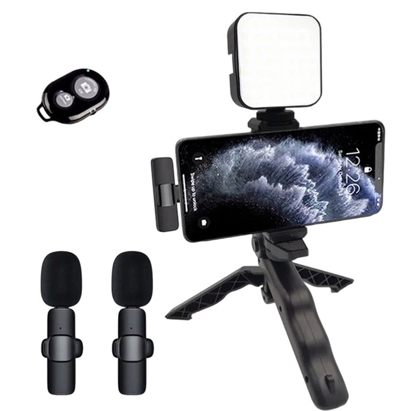 Kit video portatile per smartp - Photography Lighting Kit Portable recensione e prezzo