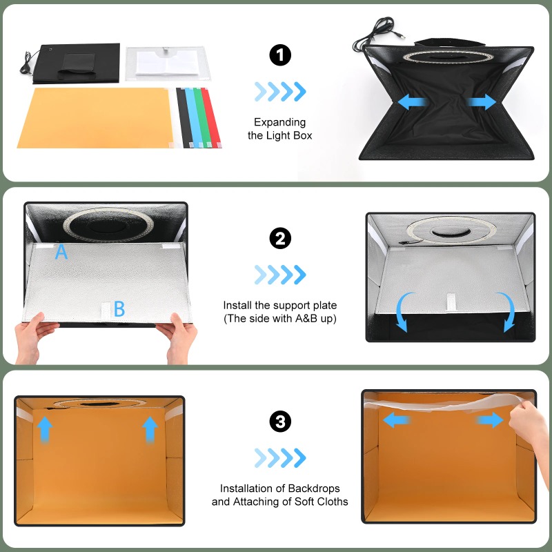 Kit Lightdow Photo Studio Ligh - Photography Lighting Kit Portable recensione e prezzo