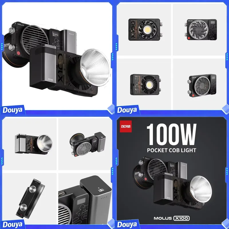 ZHIYUN Molus X100 Luce LED COB - Photography Lighting Handheld recensione e prezzo