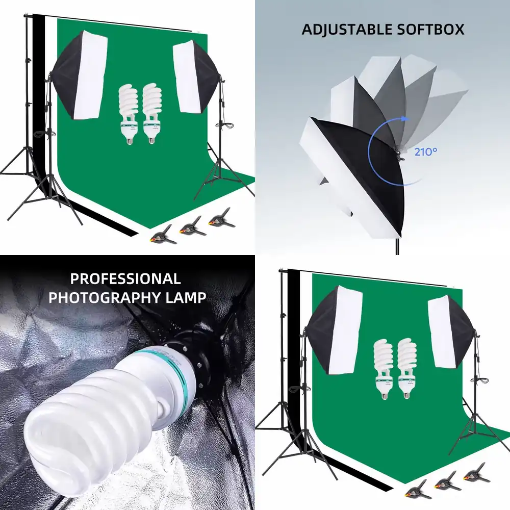 Attrezzatura per Studio Fotogr - Photography Lighting Kit Portable recensione e prezzo