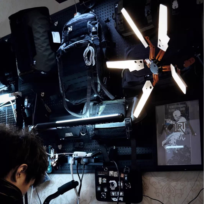 Lampada LED con Scanner Odrade - Photography Lighting Game recensione e prezzo
